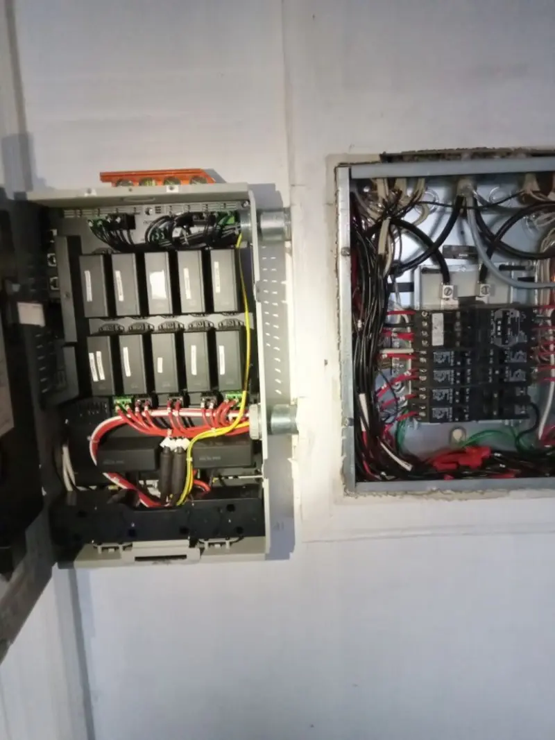 Electrical panel upgrade completed for Indoor Lighting Installation in Walnut Ridge